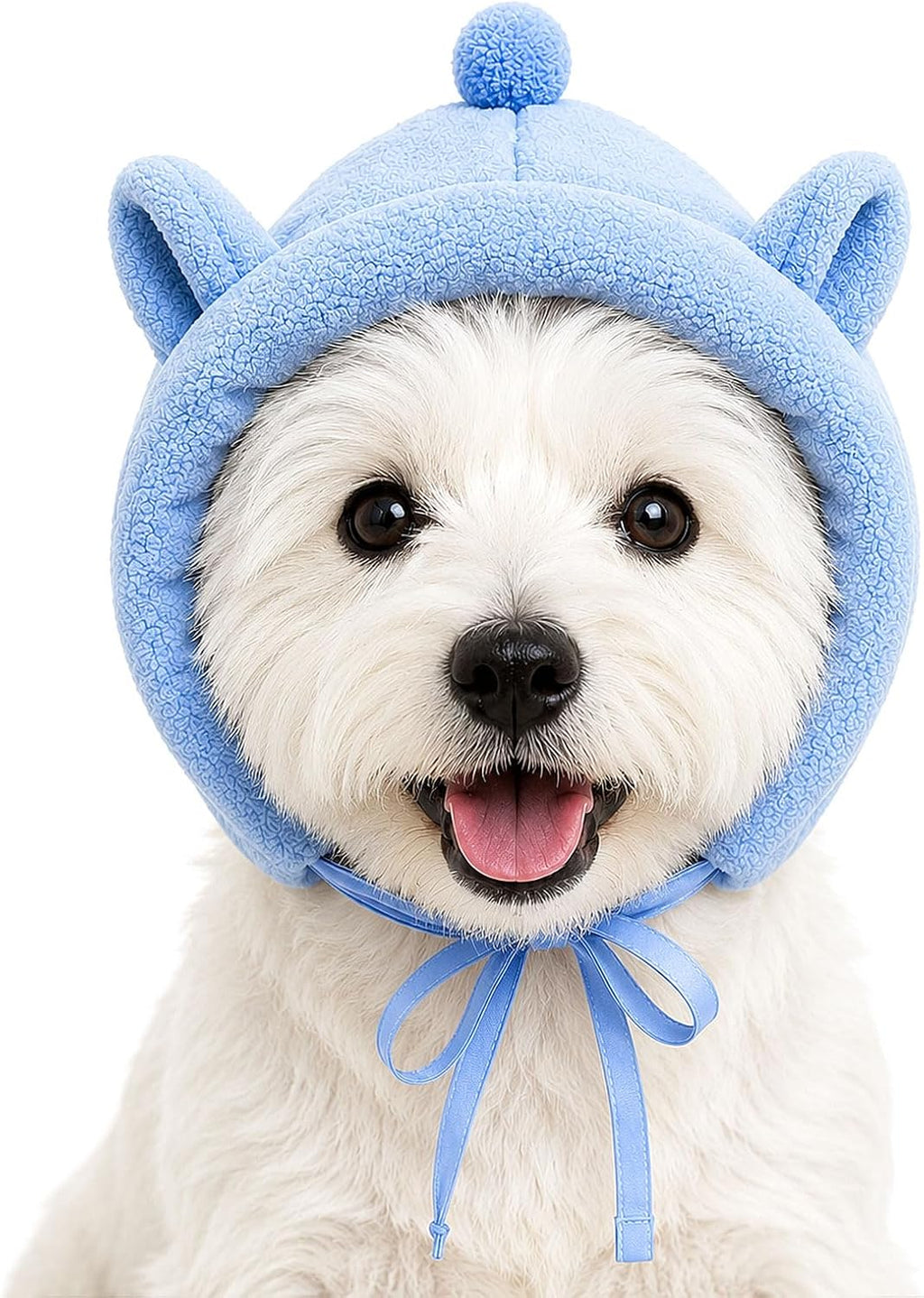 Dog Ear Muffs for Noise,Warm Fleece Hat Winter Cold Weather,S