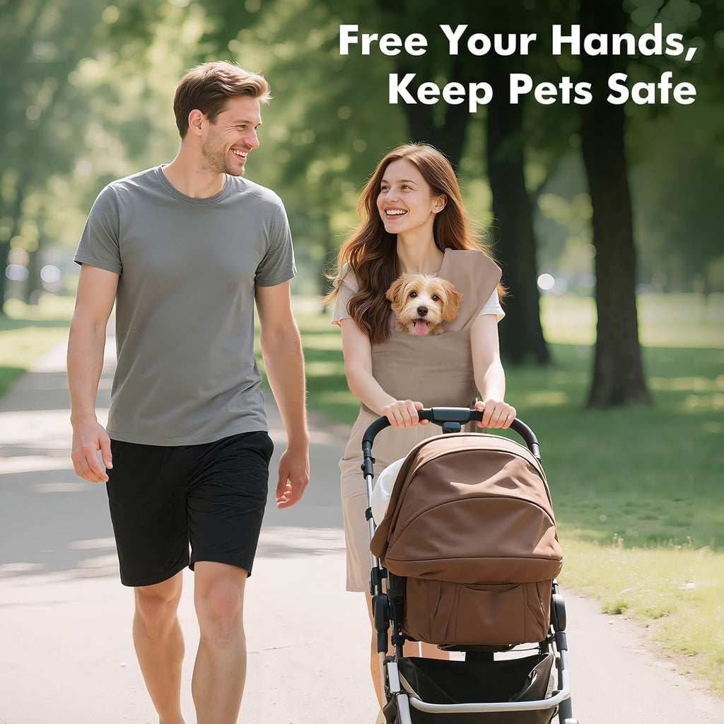 Pawaboo Pet Sling Carrier for Small Dogs and Cats