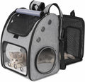 Expandable Cat Backpack Carrier for Small Cats/Dogs Airline Approved