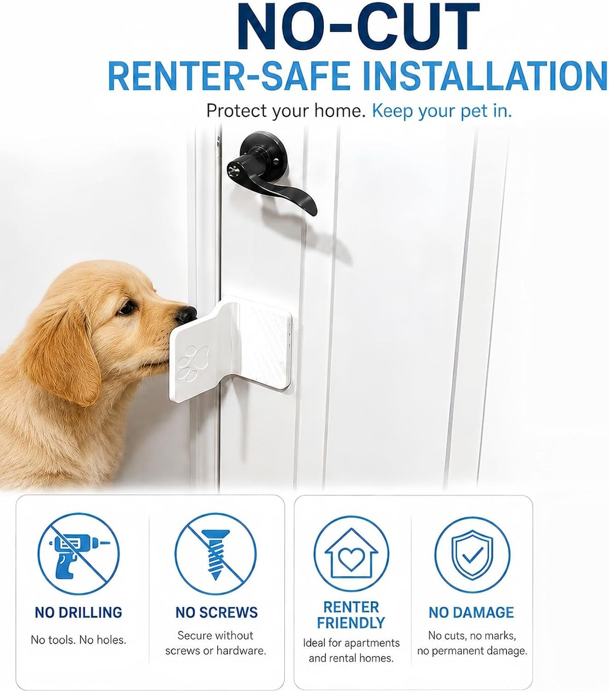 Opener & Closer System Compatible with PetSafe Automatic Dog Door