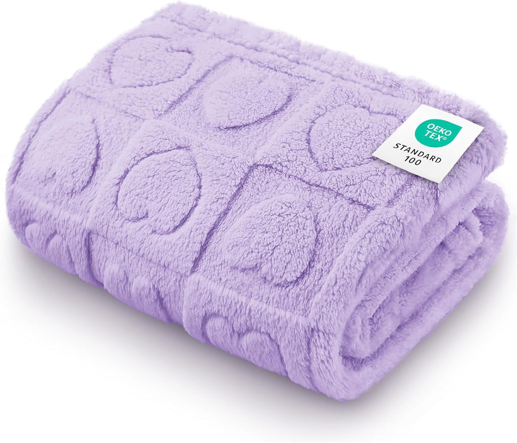 Luciphia Small Dog Blanket Washable Pet Bed Cover Soft Fluffy Puppy Blanket with Premium Fleece 300GSM Cozy Calming Cat 