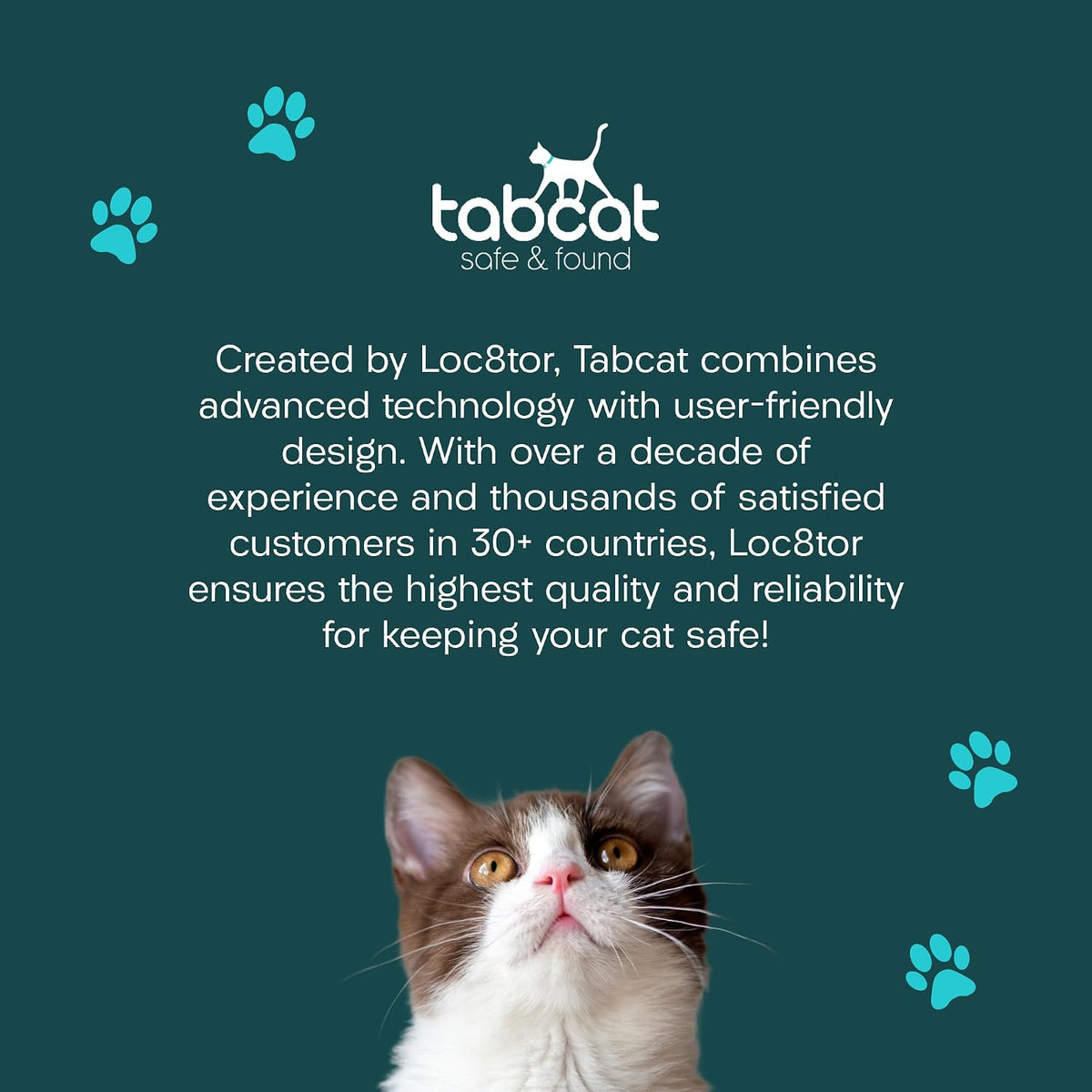 Tabcase v2 Protective Cases (2 Pack) for Loc8tor TabCat Pet Collar Locator v2 (Clear)