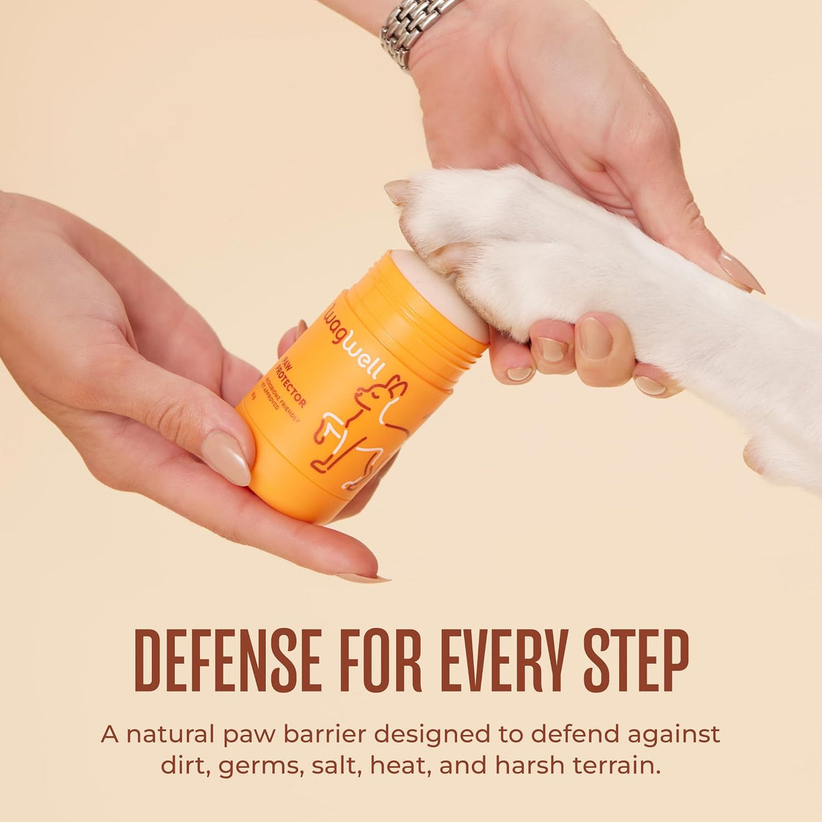 Paw Protector, Lick-Safe Dog Paw & Nose Balm for Hot Pavement