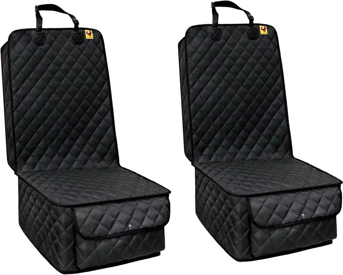 Car Seat Covers Front Seats,Car Seat Protector for Dogs,Scratch-Proof Dog Car Seat Cover,Fits Most Cars SUVs & Trucks(Bl