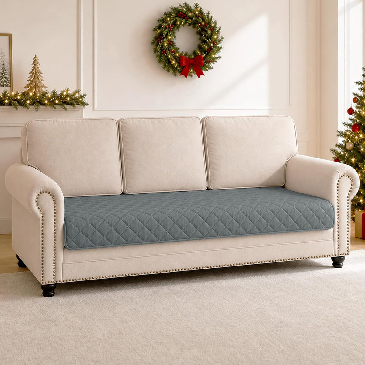 New Waterproof Sofa Dog Blanket (30"x70") Comfy Couch Sofa Mat for Pets with Anti-Slip Back, Universal Incontinence Ligh