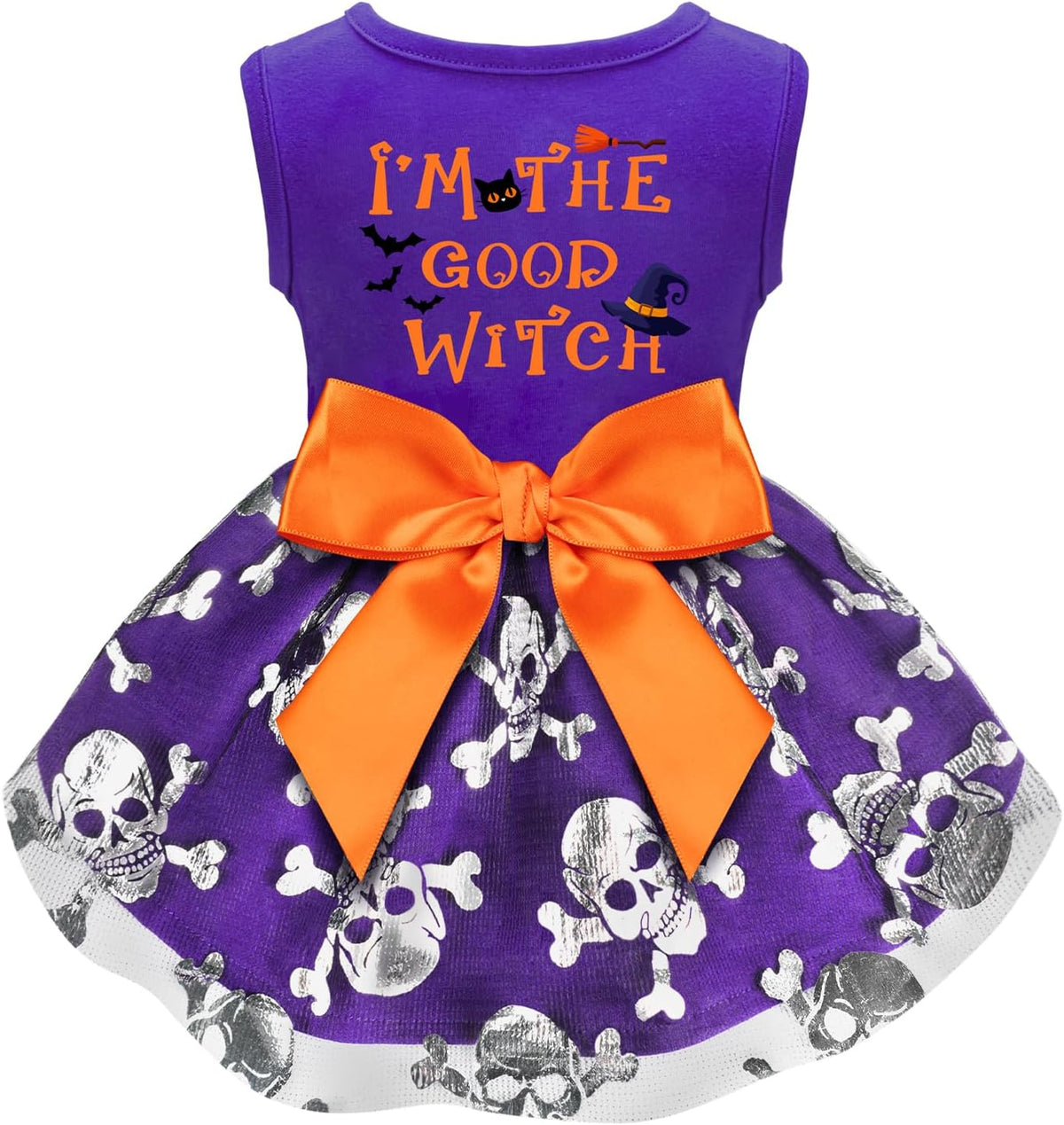 Dog Halloween Costumes Dog Dress Halloween Costumes for Dogs Funny Puppy Dress with Bow for Small Medium Large Dogs Pump