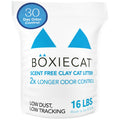 Boxie Premium Unscented Clumping Cat Litter 30+ Day Odor Control 16 lb