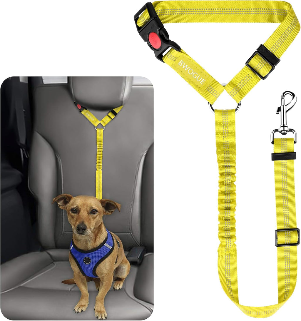 Dog Seat Belt for Car, Headrest Restraint Safety Lead, Dogs Cats