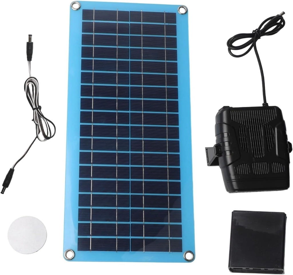 Solar Heater for Chicken Dog House Pet Warming Fan Portable