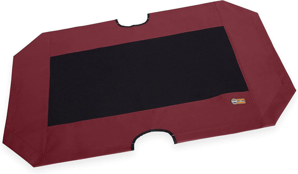 K&H Outdoor Elevated Dog Bed Pet Cot Replacement Cover, Large 42x30in