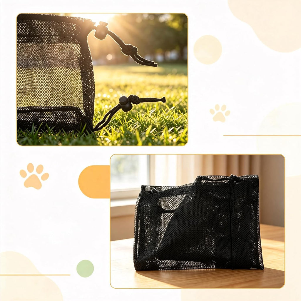 2 Pcs Dog Face Net