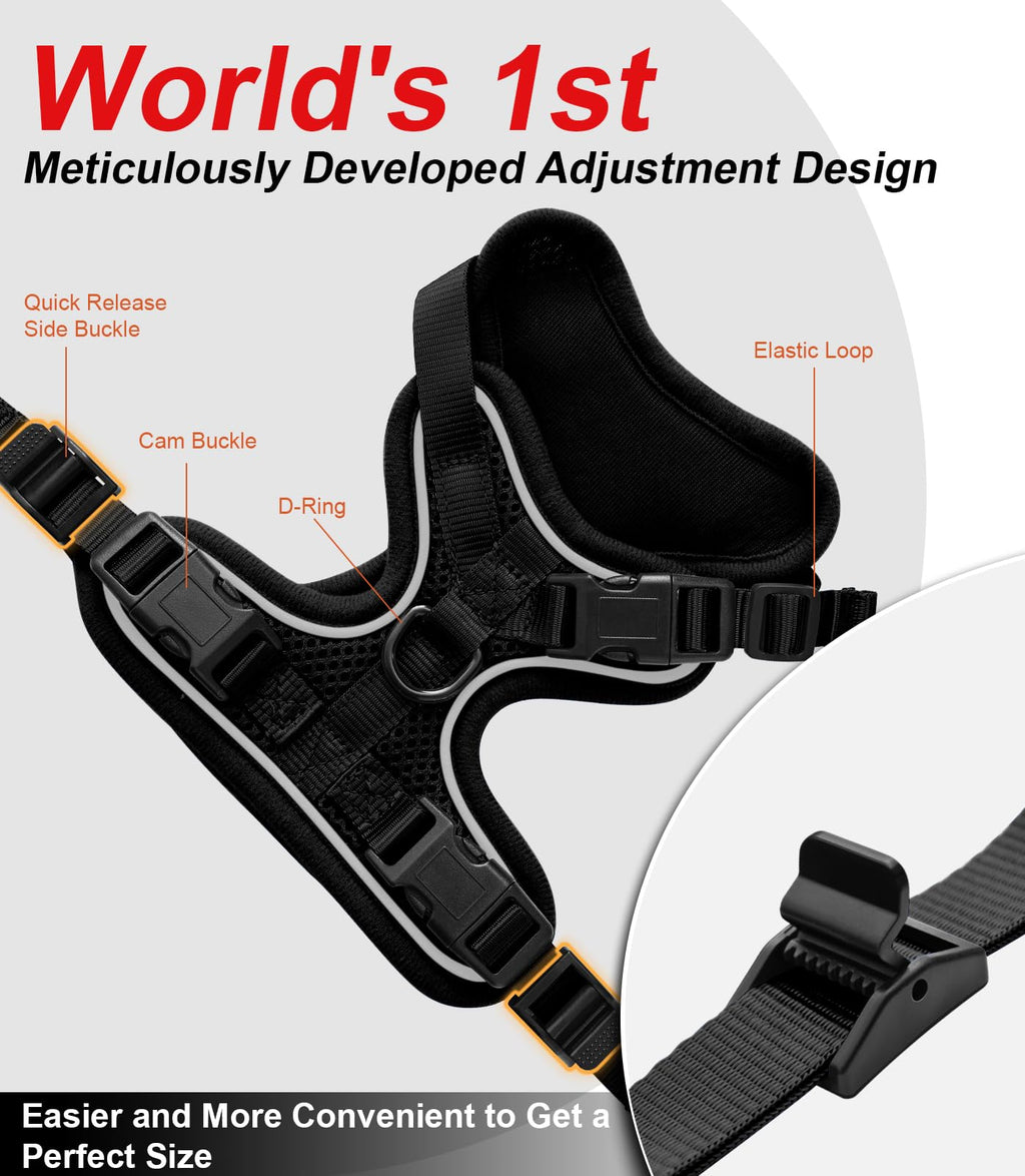 Cat Harness and Leash for Walking Escape Proof Soft Adjustable Cat Leash