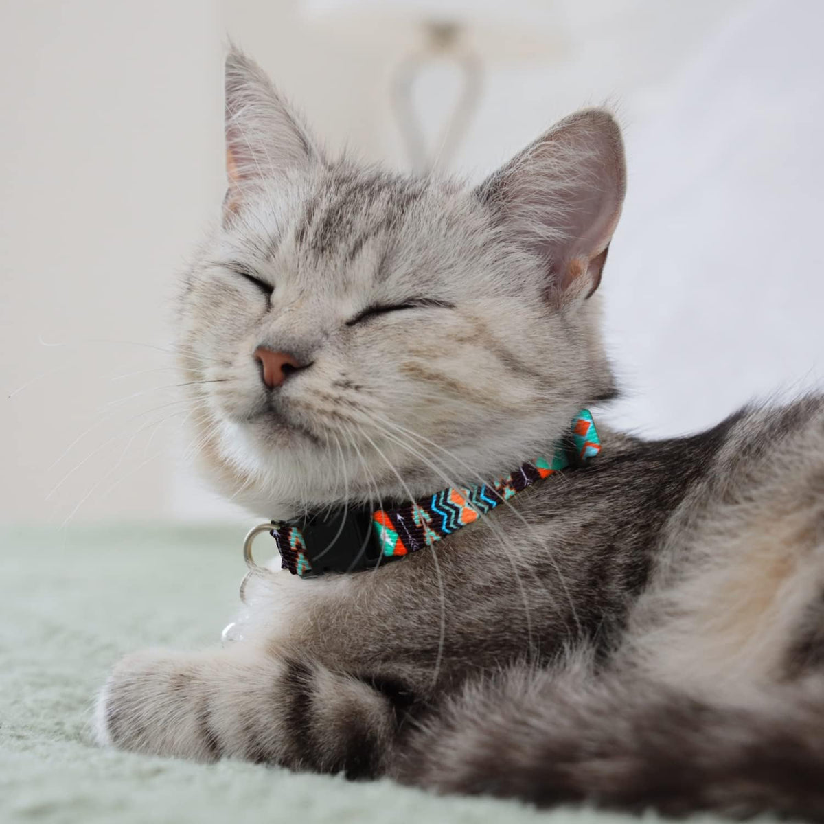 Tribal Aztec Cat Collar 2-Pack, Breakaway with Bell