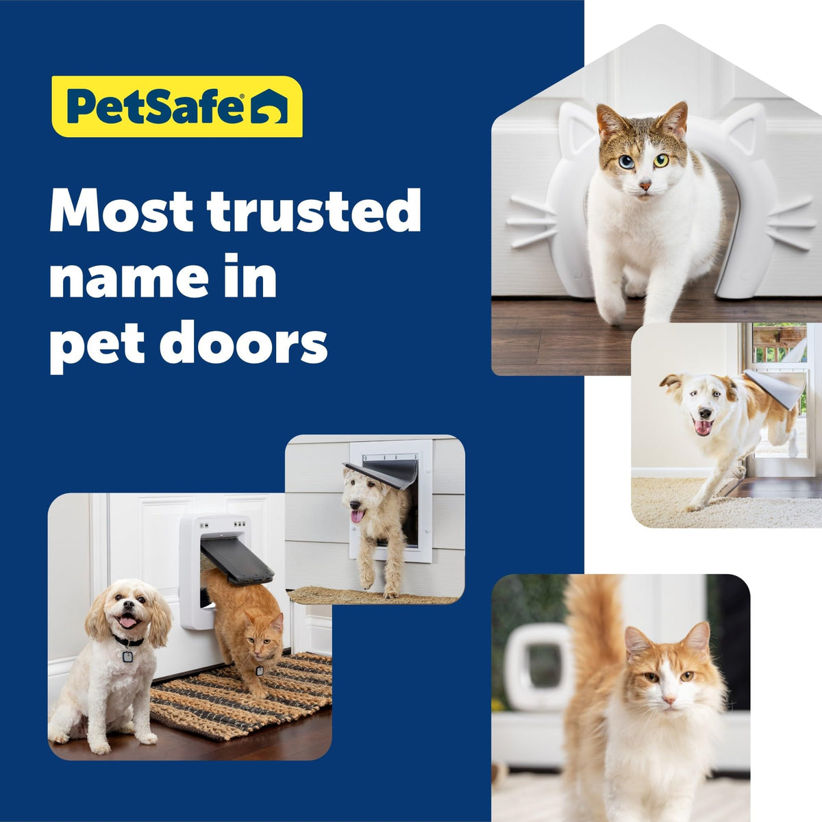 PetSafe Extreme Weather Aluminum Dog Door, 3-Flap Insulated, Large