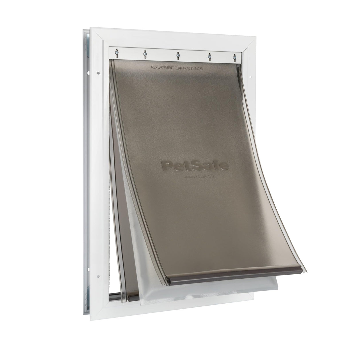 PetSafe Extreme Weather Aluminum Dog Door, 3-Flap Insulated, Large