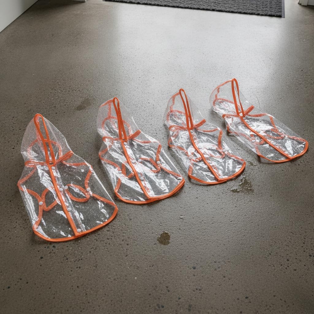 Dog Raincoat, Waterproof Dog Raincoat, M (for 3-5)