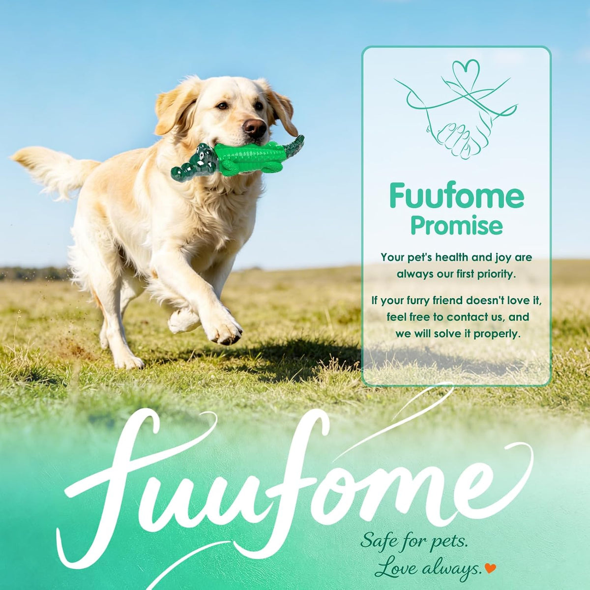 Fuufome Alligator Dog Toys for Aggressive Chewers,Medium Large Breed Dogs