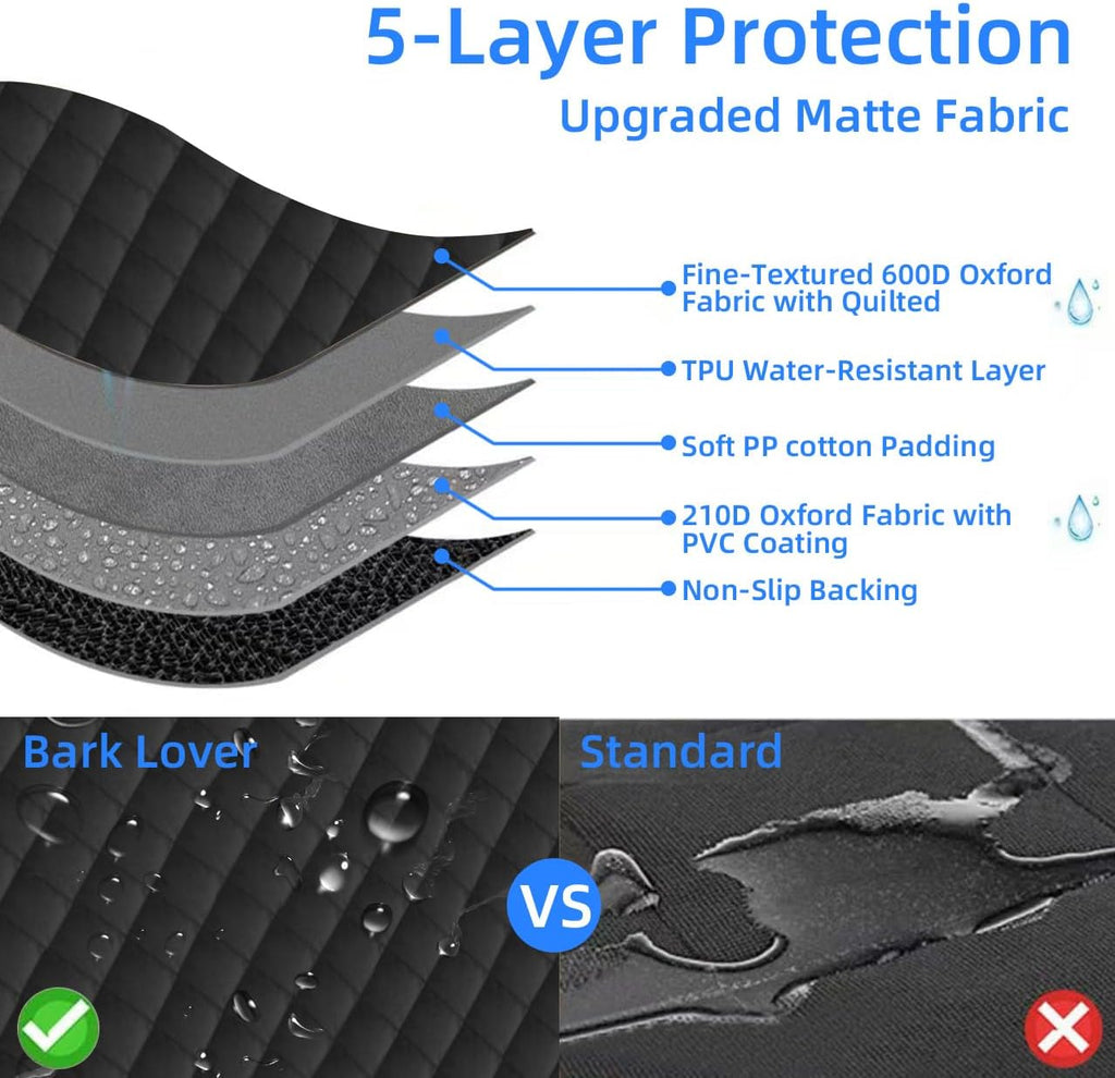 Car Seat Covers Front Seats,Car Seat Protector for Dogs,Scratch-Proof Dog Car Seat Cover,Fits Most Cars SUVs & Trucks(Bl