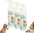 Rinse-Free Pet Shampoo Mousse, No Rinse Cat Shampoo for Dogs Cats (3a)