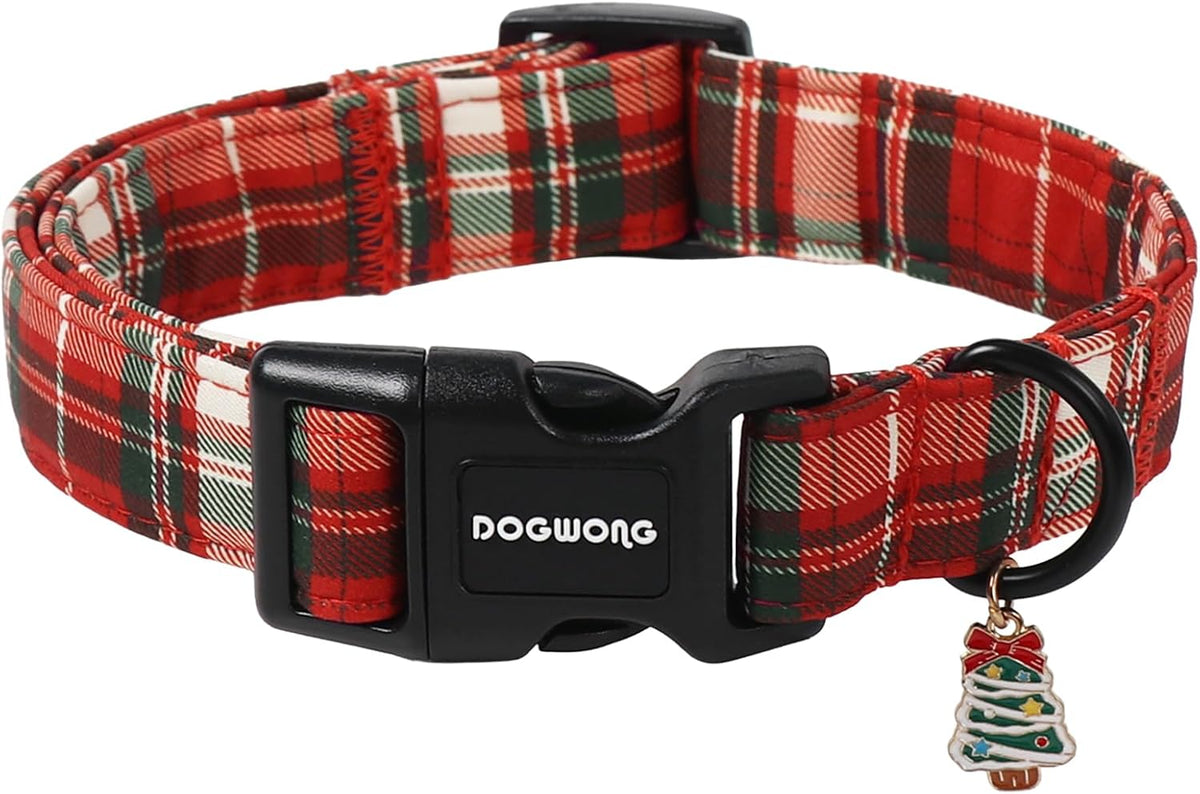 Spring Summer Dog Collar for Girl Dogs- Pink Polka Female Dog Collar, Adjustable Soft Beach Dots Dogs Collars for Small 
