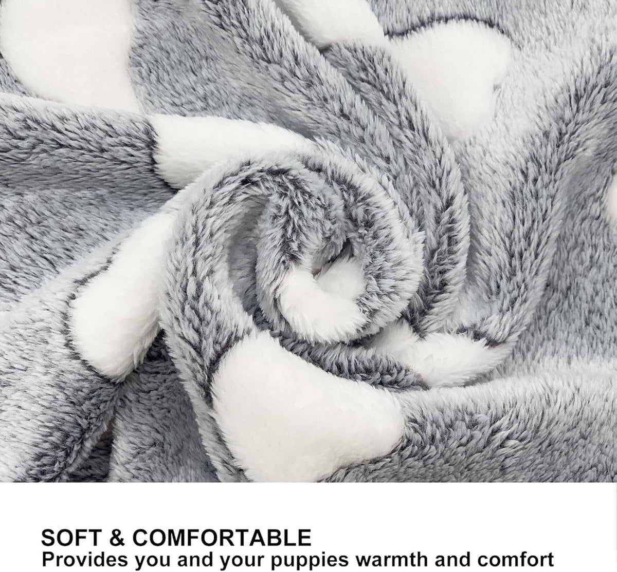 1 Pack 3 Puppy Blanket, Fleece Pet Small Dog Blanket for Puppy Cat, 23"x15"