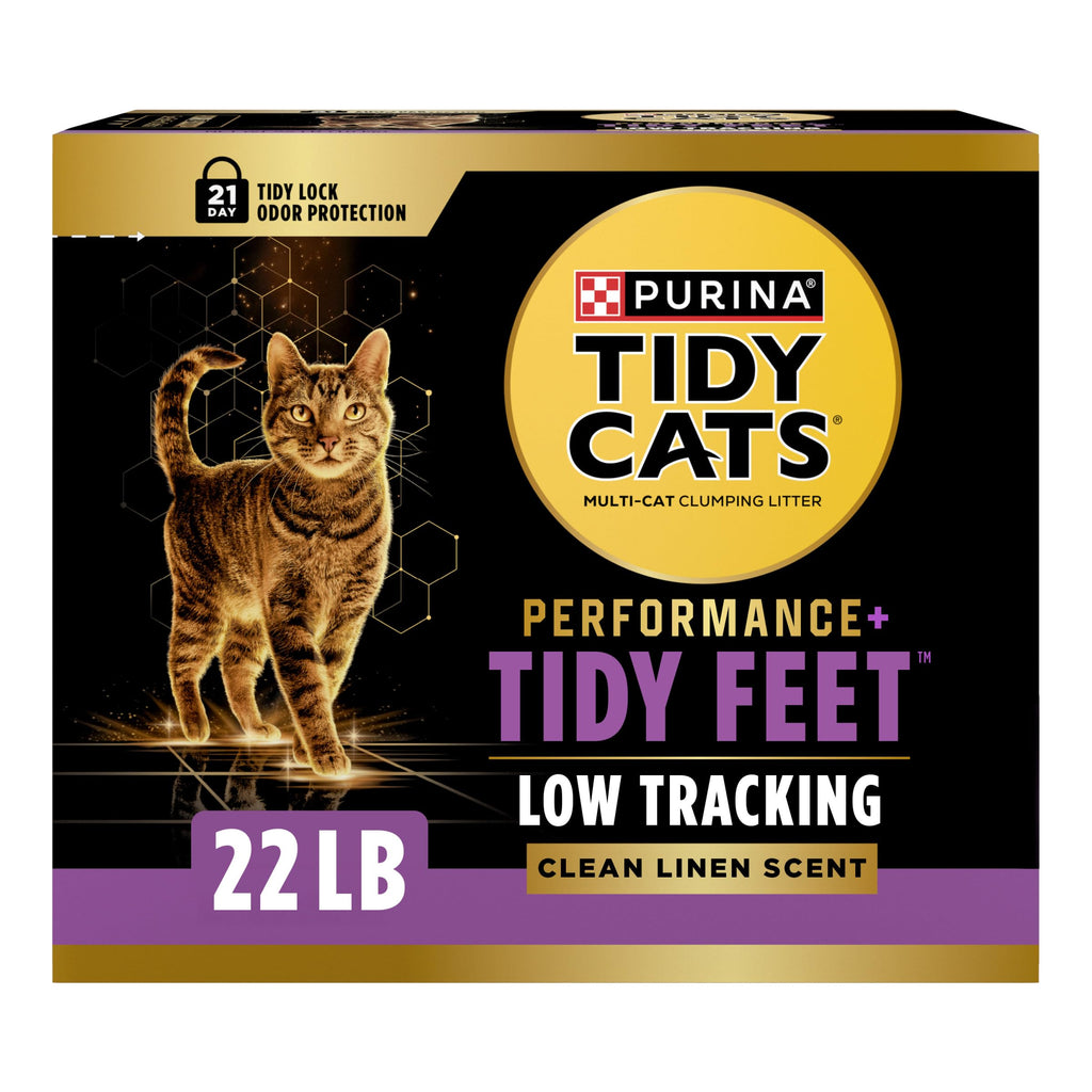 Purina Tidy Cats Performance Plus Tidy Feet Cat Litter, 22 lb. Box