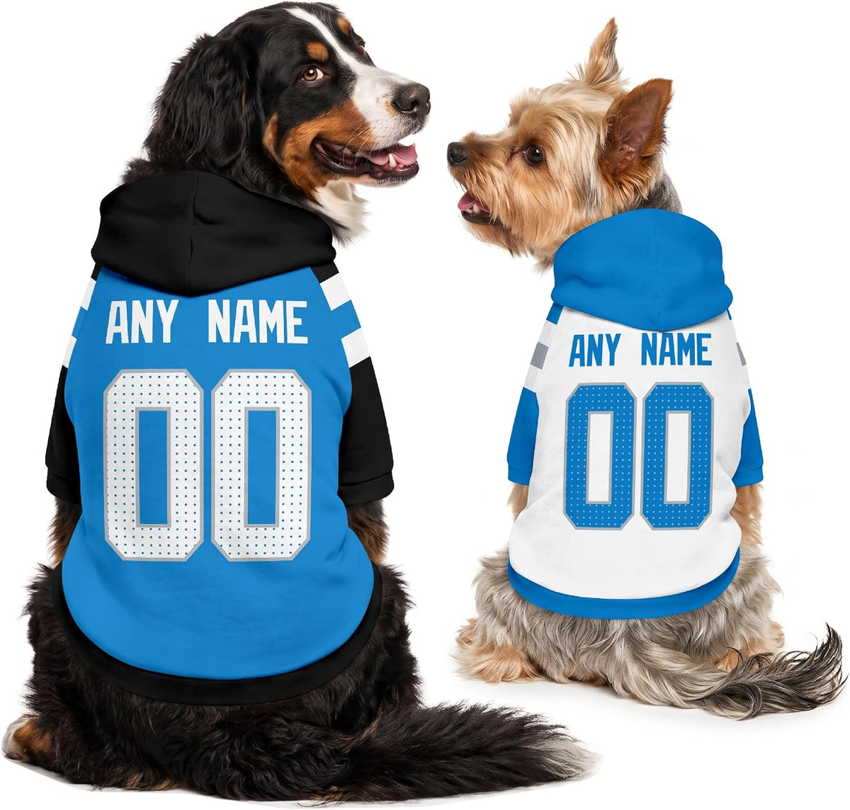 San Francisco Dog Clothes Custom Name Number Jersey Style Hoodie