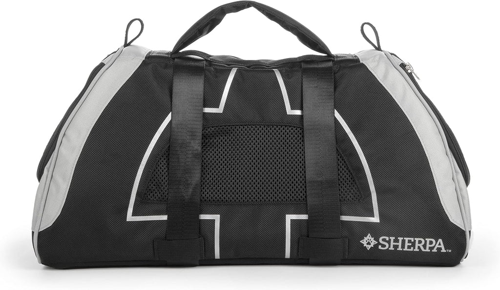 Sherpa Delta Airlines Travel Pet Carrier, Airline Approved & Guaranteed On Board - Black, Medium