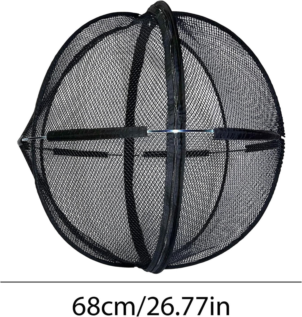 Portable Outdoor Cat Enclosure 27" Mesh Ball Cat Cage