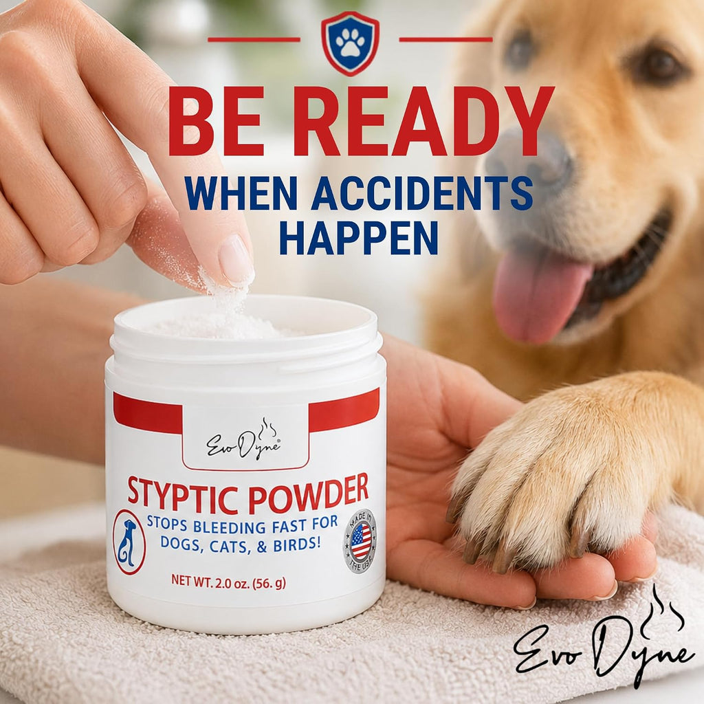 Styptic Powder 2 oz for Dogs, Cats & Birds