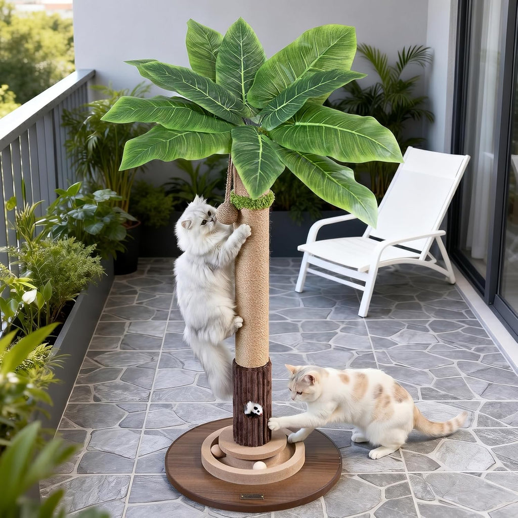 Tall Cat Scratching Post,Cat Toys,Cat Scratcher Tree for Large Cat