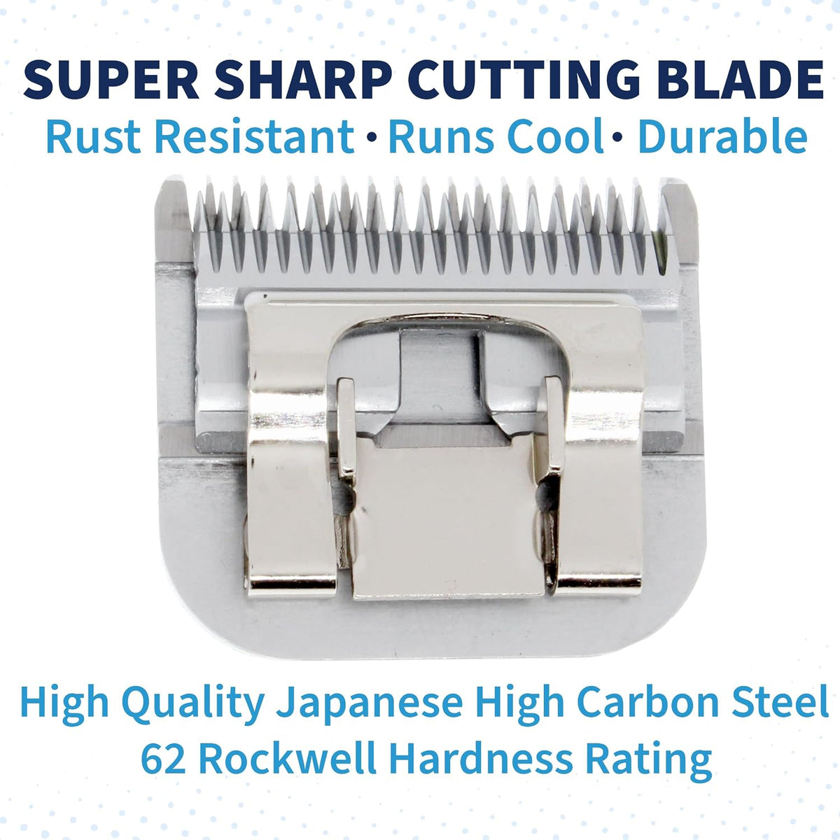 Detachable A Series 10 Cat Clippers Blade Cut Length 1.5mm Japanese Carbonized Steel Cat Grooming Supplies | Cat Groomin