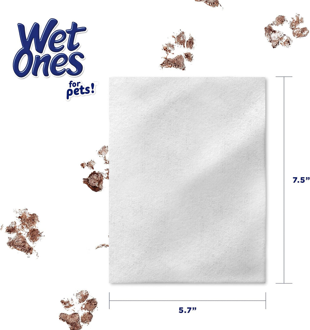 Wet Ones, Dog Wipes, Pet Wipes, Tropical Splash, 50 Count