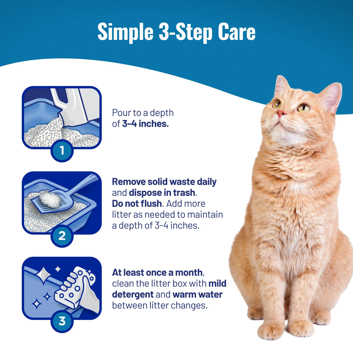 Cat's Pride Total Odor Control, Max Power, Clumping Litter Unscented 15lb