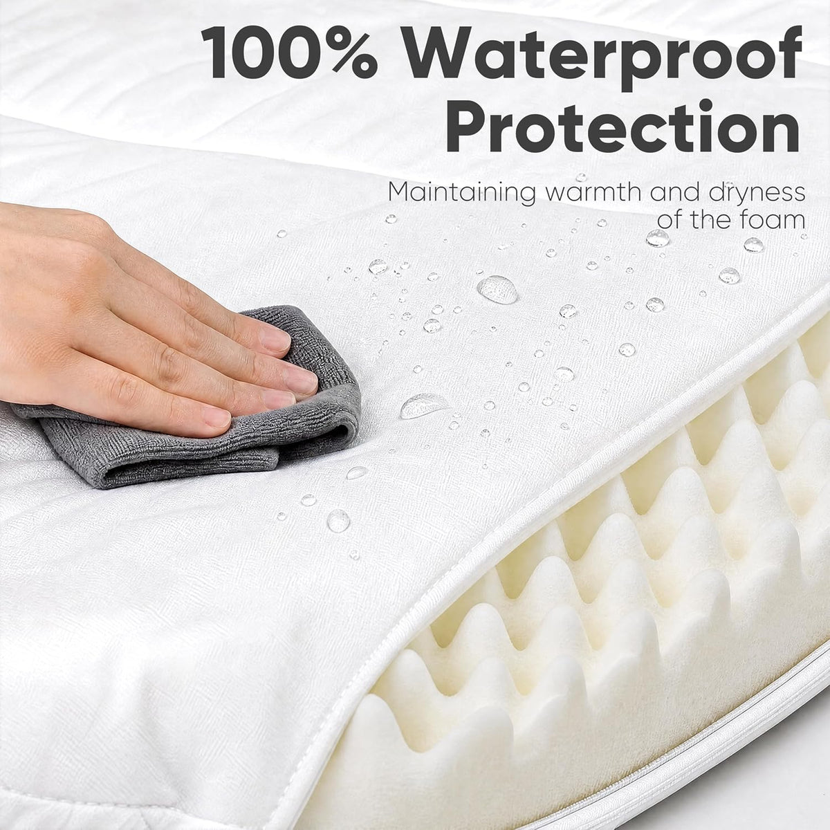 FUKUMARU X-Large Thickened Dog Couch Bed, Orthopedic, Waterproof & Washable