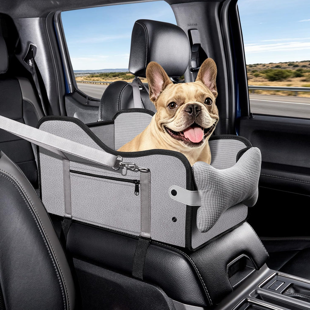 Center Console Dog Car Seat for Small Dogs,Fit for Full Size Truck