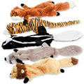 Dog Squeaky Chew Toys No Stuffing Soft Plush for Small Medium Large Breed