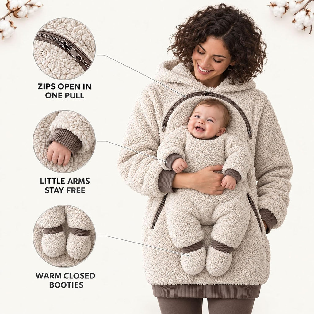 Pet Pouch Hoodie Cat Dog Carrier Fleece Oversized Casual Sweatshirt 2026