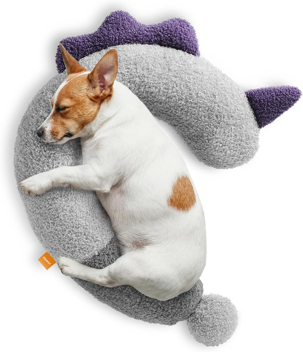 Dog Calming Pillow-Soft Neck Pillow for Dogs, Washable Sleep Pillow