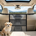 XIHIRCD Dog Car Barrier Net, Backseat Pet Divider for SUV & Truck (Black)