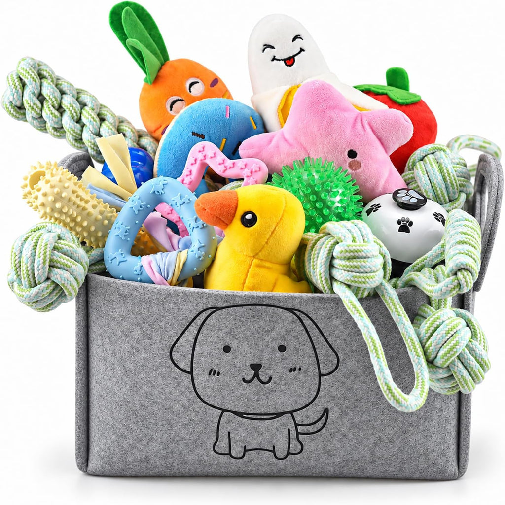 LECHONG Dog Toys for Aggressive Chewers Tough Rope Chew Toys for Large and Medium Dog 3 Feet 5 Knots Indestructible Cott