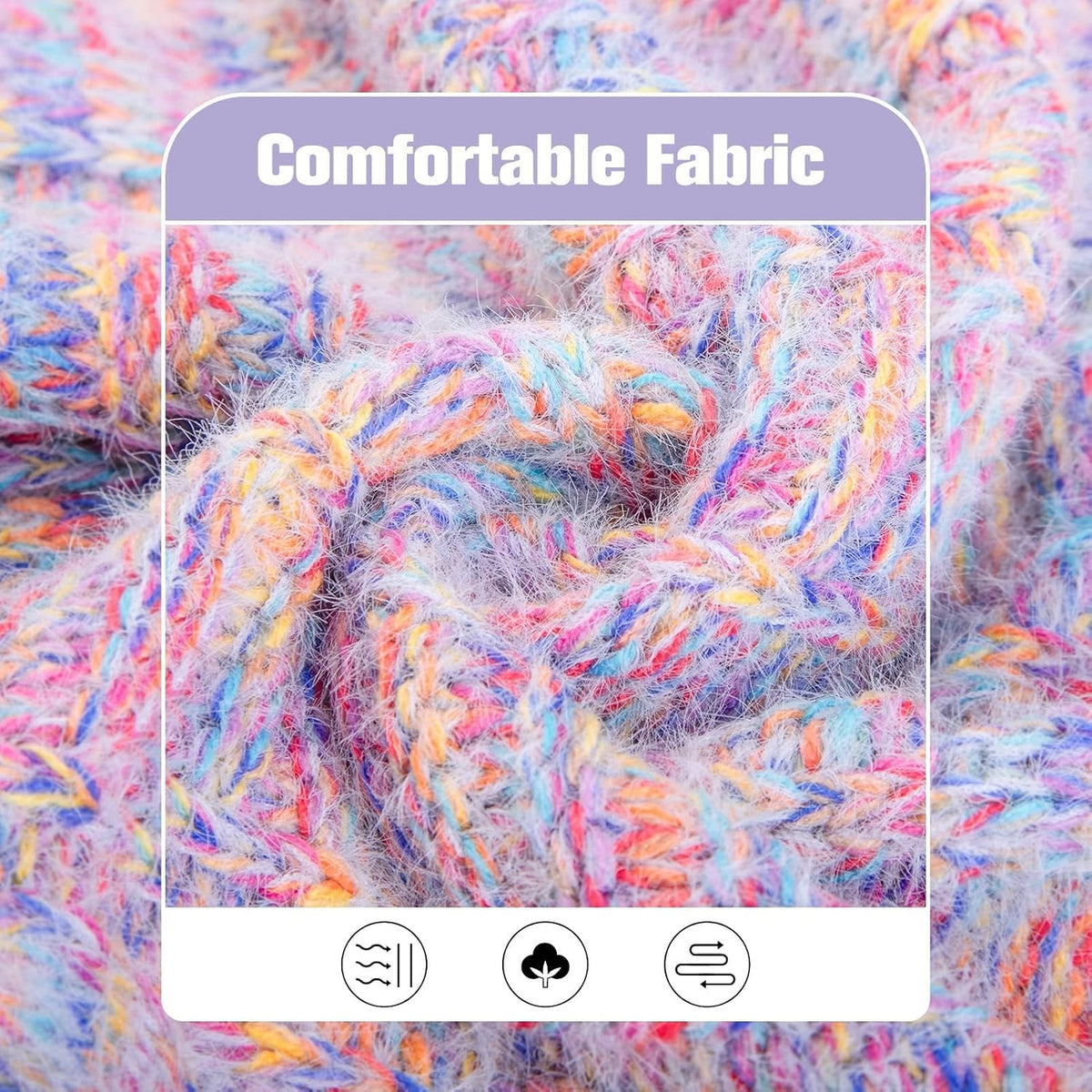 Dog Sweaters for X-Small Dogs, Knit Clothes with Harness Hole