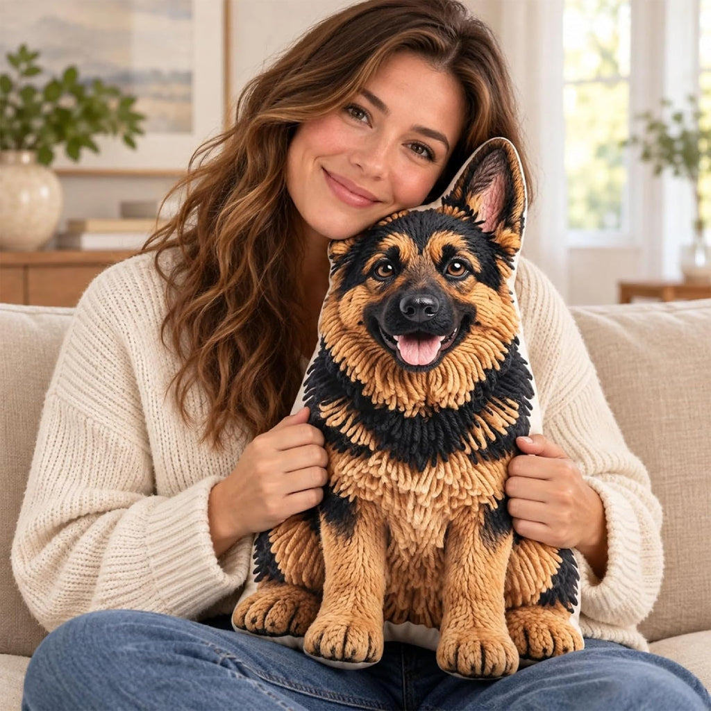 Wrappiness Custom Photo Pet Pillows For Dogs, Pet Lovers Gift Decor Sofa