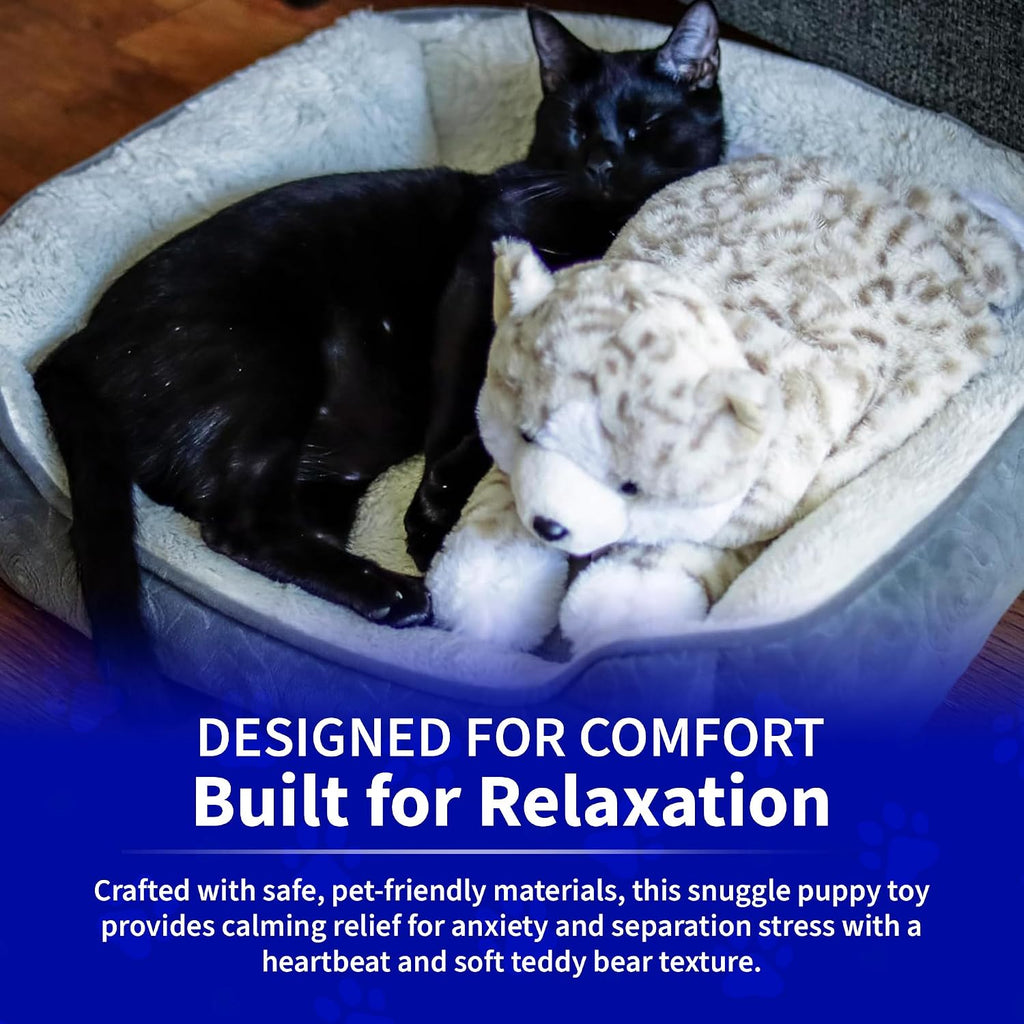 Pet Fit For Life Stuffed Animal with Rechargebale Heartbeat for Cats