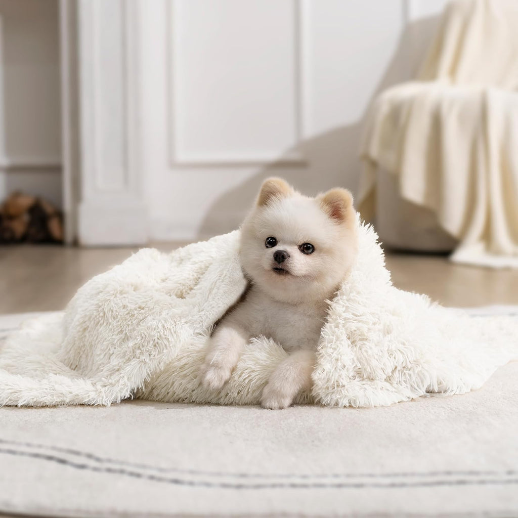 Waterproof Dog Blanket for Couch & Furniture Protection - Super Soft Reversible Throw for Large Dogs & Cats, Calming Was