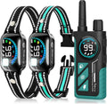 Sevy Buzzy 2-in-1 Dog Bark Collar & Dog Shock Collar with Remote for 2 Dogs