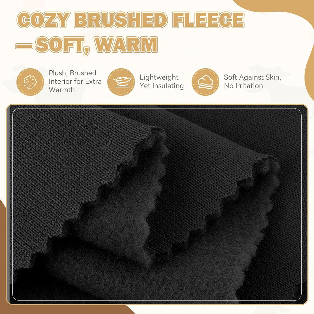 5XL Dog Sweaters for Large Dogs,Extra-Large Dog Hoodie,Security Warm Brushed Fleece Sweatshirt with Hood & Pocket,Leash 