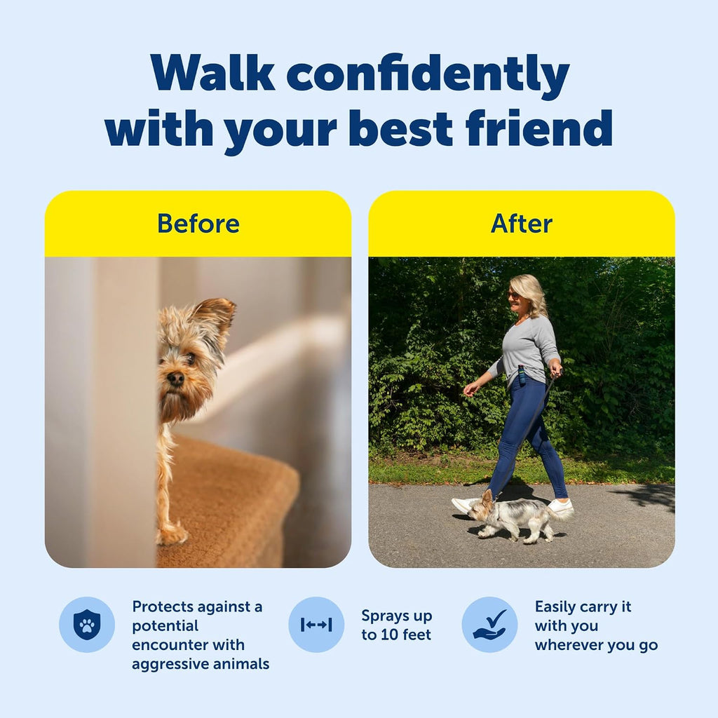 PetSafe SprayShield Animal Deterrent Spray with Clip, 2.1 oz