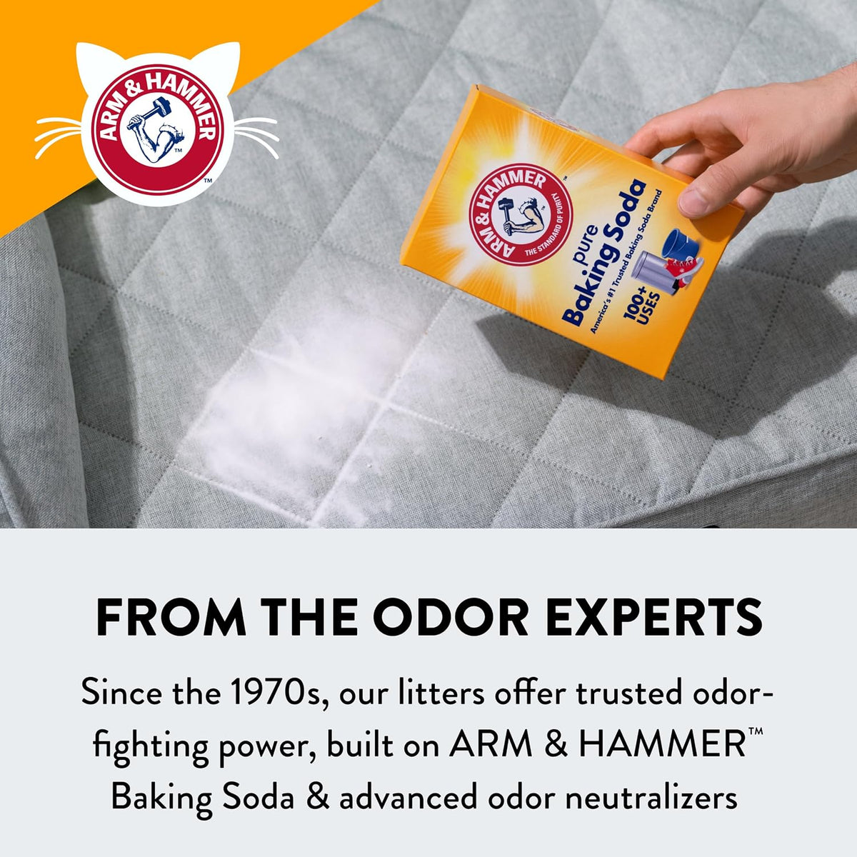 ARM & HAMMER Slide Platinum Easy Clean-Up Clumping Cat Litter, 24/7 Odor Control with Triple-Action Freshness, Non-Stick
