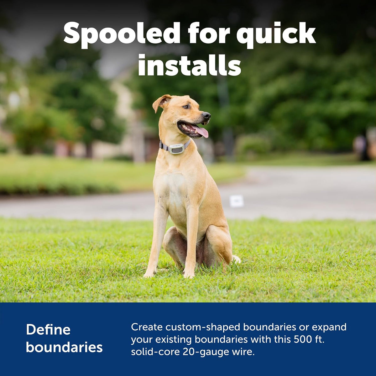 PetSafe Extra In-Ground Fence Boundary Wire, 20-Gauge Copper, 500 ft